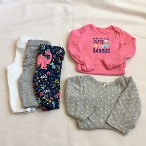 Mix and match LS top and pants set